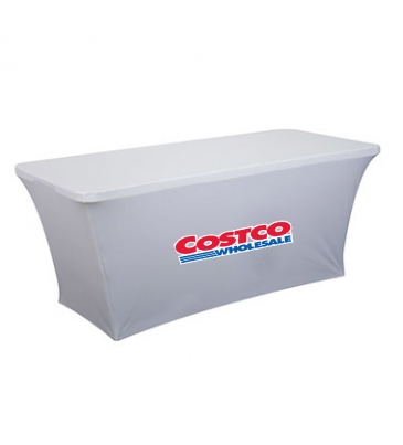 6' UltraFit Curve Table Throw (Full-Color Front Only)