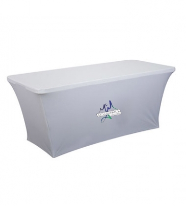 6' UltraFit Curve Table Throw (Full-Color Front Only)