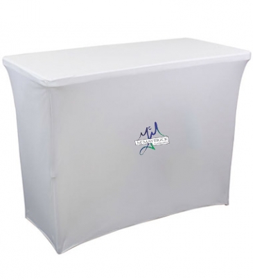 4' UltraFit Demo Table Throw (Full-Color Front Only)