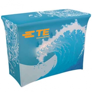 4' UltraFit Demo Table Throw (Full-Color Full Bleed)