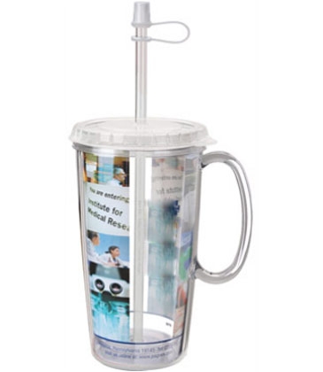 Full Color On Clear TakeOut Mug