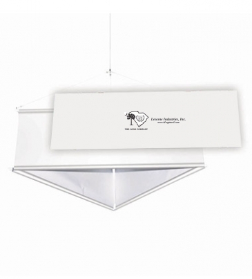 6' Three-Sided Hanging Banner Replacement Banners (Set of Three)