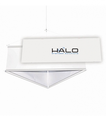 6' Three-Sided Hanging Banner Replacement Banners (Set of Three)