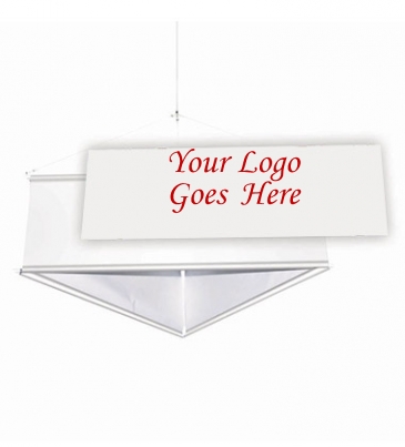10' Three-Sided Hanging Banner Replacement Banners (Set of Three)