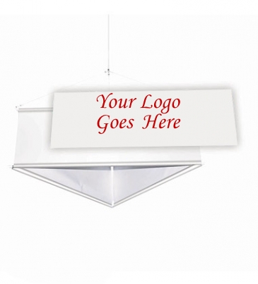 12' Three-Sided Hanging Banner Replacement Banners (Set of Three)