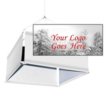 12' Four-Sided Hanging Banner Replacement Banners (Set of Four)