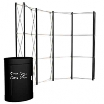 10' Curved Show 'N Rise Floor Display Hardware