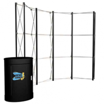 10' Curved Show 'N Rise Floor Display Hardware