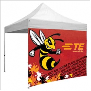 10' Tent Full Wall (Dye Sublimated, Single-Sided)