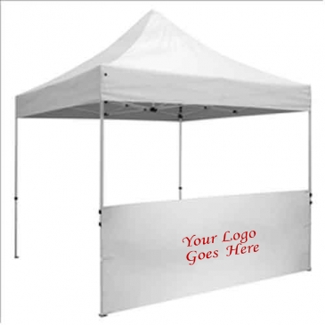 10' Deluxe Tent Half Wall Kit (Full-Color Imprint)
