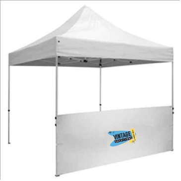10' Deluxe Tent Half Wall Kit (Full-Color Imprint)