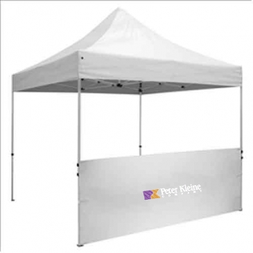 10' Deluxe Tent Half Wall Kit (Full-Color Imprint)