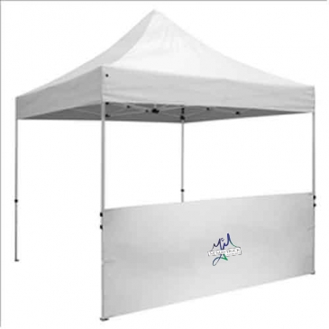10' Deluxe Tent Half Wall Kit (Full-Color Imprint)