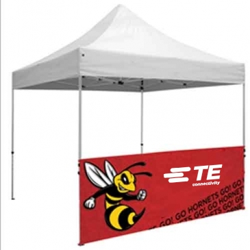 10' Standard Tent Half Wall Kit (Dye Sublimated, Single-Sided)