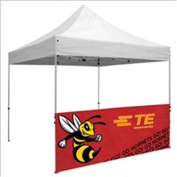 10' Deluxe Tent Half Wall Kit (Dye Sublimated, Single-Sided)