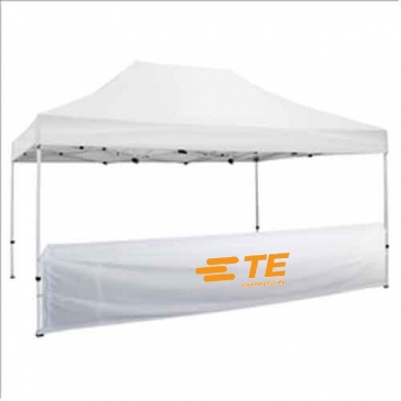 15' Tent Half Wall (Full-Color Imprint)