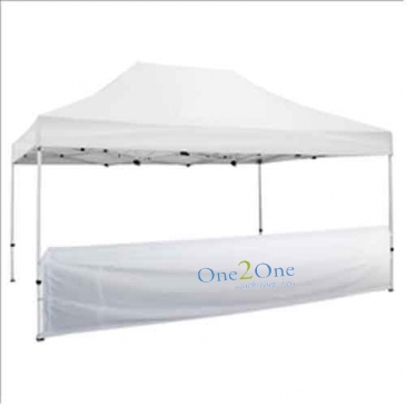 15' Tent Half Wall (Full-Color Imprint)