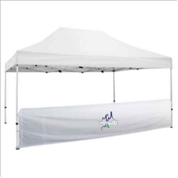 15' Tent Half Wall (Full-Color Imprint)