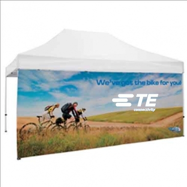 15' Tent Full Wall (Dye Sublimated, Single-Sided)