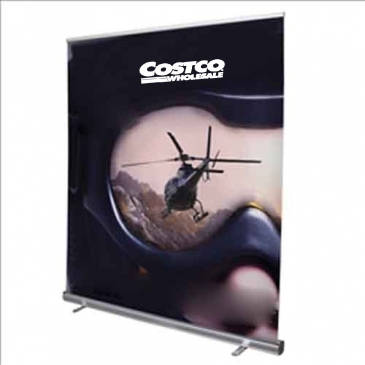 6' Jumbo Wide Retractor 13 oz. Smooth Scrim Vinyl Kit