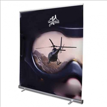 6' Jumbo Wide Retractor 13 oz. Smooth Scrim Vinyl Kit