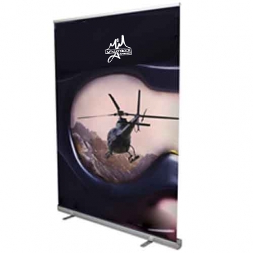 5' Jumbo Wide Retractor 13 oz. Smooth Scrim Vinyl Kit