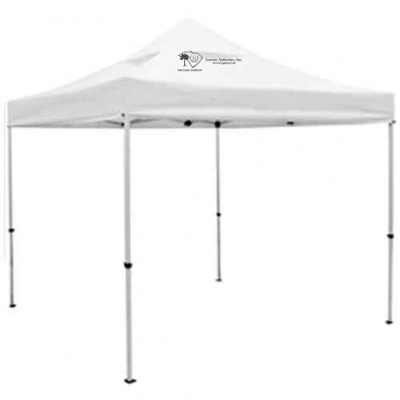 10' Premium Tent Kit, Vented Canopy (Imprinted, 8 Locations)