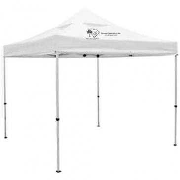 10' Premium Tent Kit, Vented Canopy (Imprinted, 4 Locations)