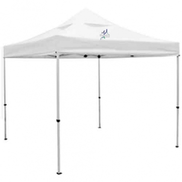 10' Premium Tent Kit, Vented Canopy (Imprinted, 3 Locations)