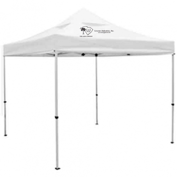 10' Premium Tent Kit, Vented Canopy (Imprinted, 1 Location)
