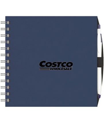 Square NoteBook with PenPort