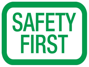 SAFETY FIRST Shoulder Patch (1.75 X 2.375)