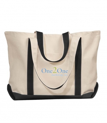 Liberty Bags Carmel Classic XL Cotton Canvas Boat Tote