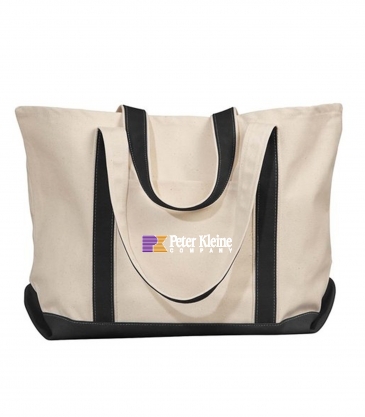 Liberty Bags Carmel Classic XL Cotton Canvas Boat Tote