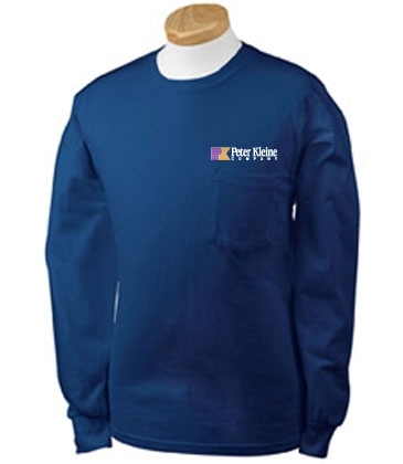 Adult Ultra Cotton® Long-Sleeve Pocket T-Shirt