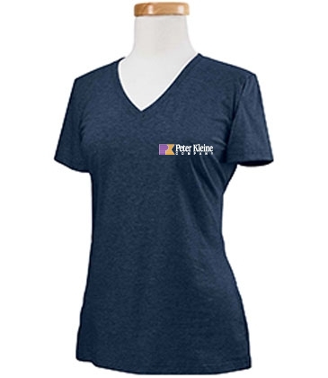 Ladies' HD Cotton™ V-Neck T-Shirt