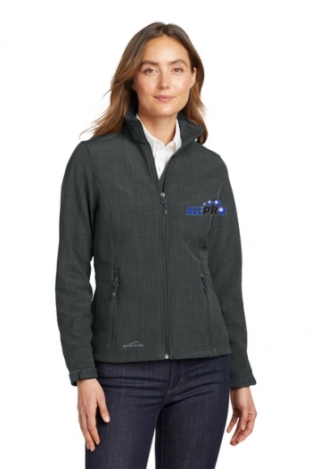 Eddie Bauer® Ladies Shaded Crosshatch Soft Shell Jacket
