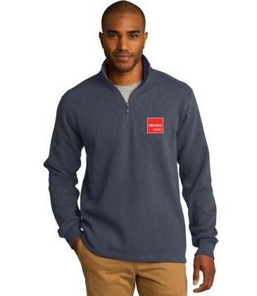 Port Authority®  Slub Fleece 1/4-Zip Pullover