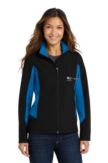 Port Authority® Ladies Core Colorblock Soft Shell Jacket