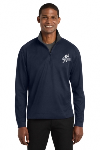 Port Authority®  Vertical Texture 1/4-Zip Pullover