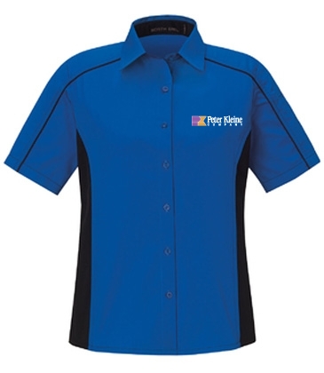 Ladies' Fuse Colorblock Twill Shirt