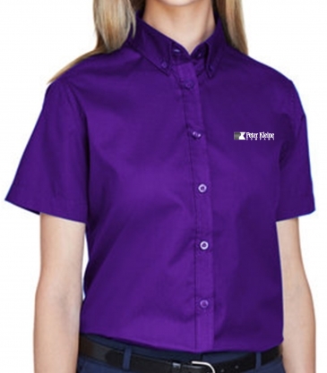 CORE365 Ladies' Optimum Short-Sleeve Twill Shirt