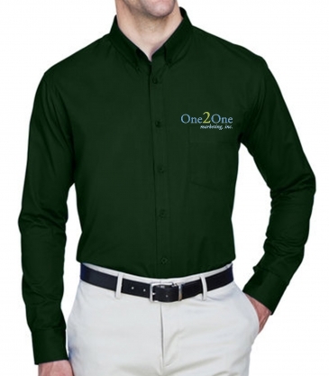 Men's Operate Long-Sleeve Twill Shirt