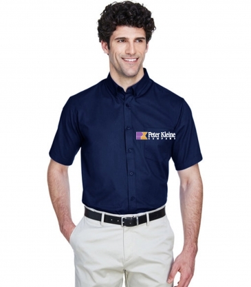 Men's Tall Optimum Short-Sleeve Twill Shirt