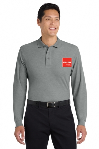 Port Authority® Tall Silk Touch™ Long Sleeve Polo