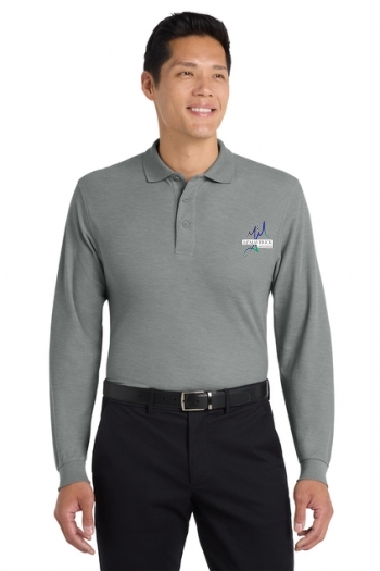 Port Authority® Tall Silk Touch™ Long Sleeve Polo