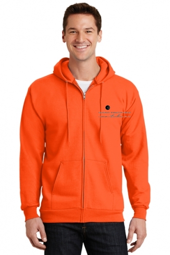 Port & Company® Tall Essential Fleece Full-Zip Hooded Sweatshirt