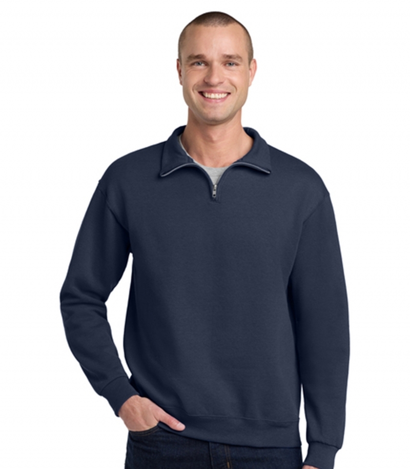 JERZEES® - NuBlend® 1/4-Zip Cadet Collar Sweatshirt