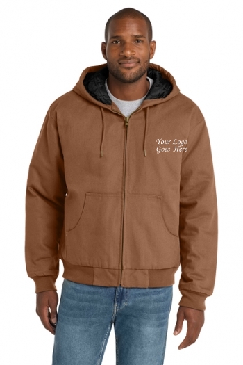 CornerStone® Tall Duck Cloth Hooded Work Jacket