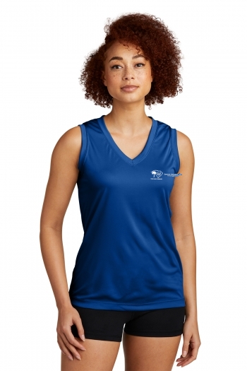 Sport-Tek® Ladies Sleeveless Competitor™ V-Neck Tee
